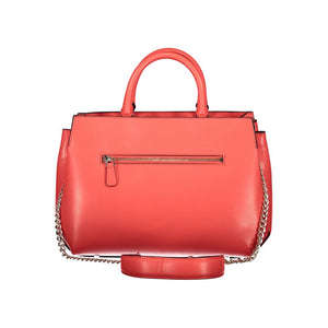 Rote Polyethylen Damen Handtasche