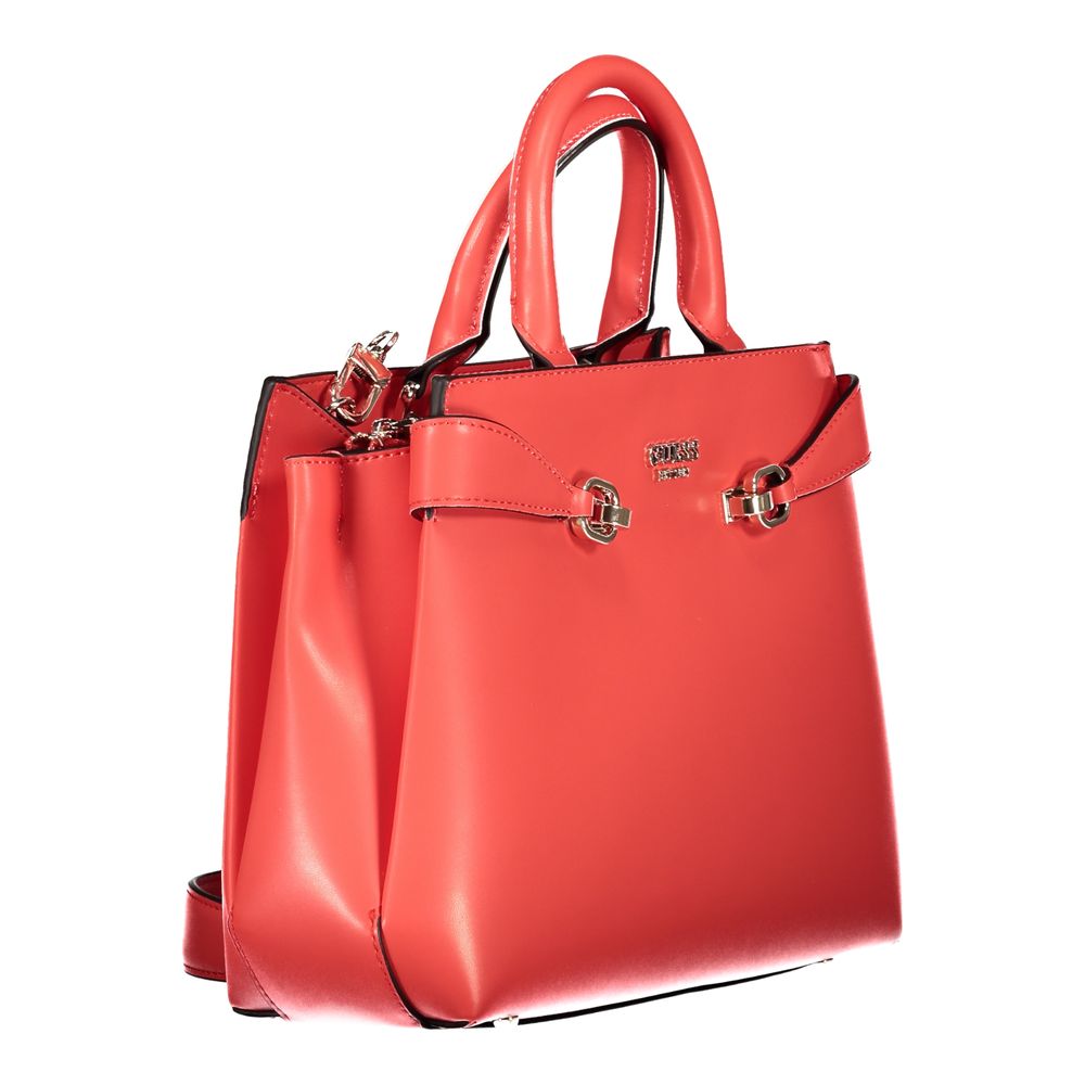 Rote Polyethylen Damen Handtasche