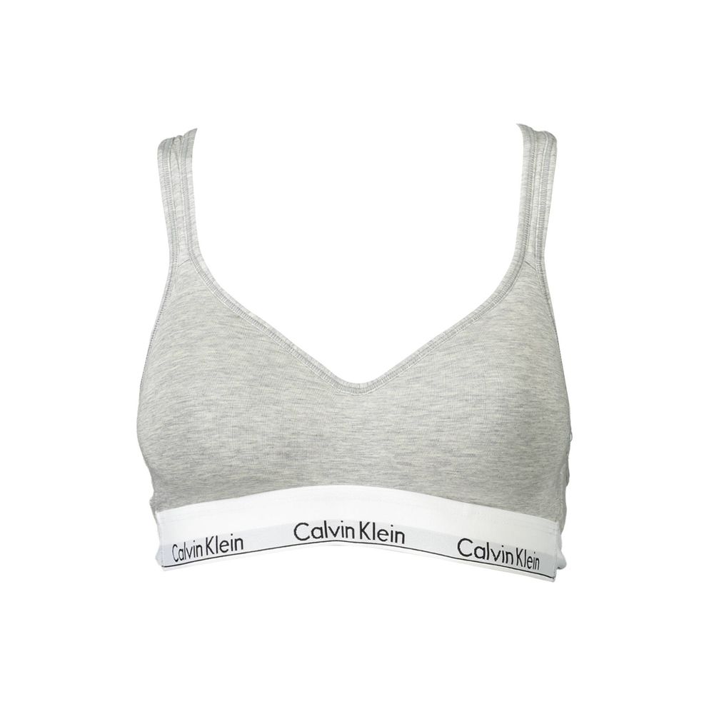 Braunes Damen-Bralette aus Baumwolle