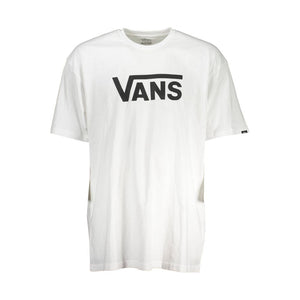 Weißes Herren-T-Shirt aus Baumwolle