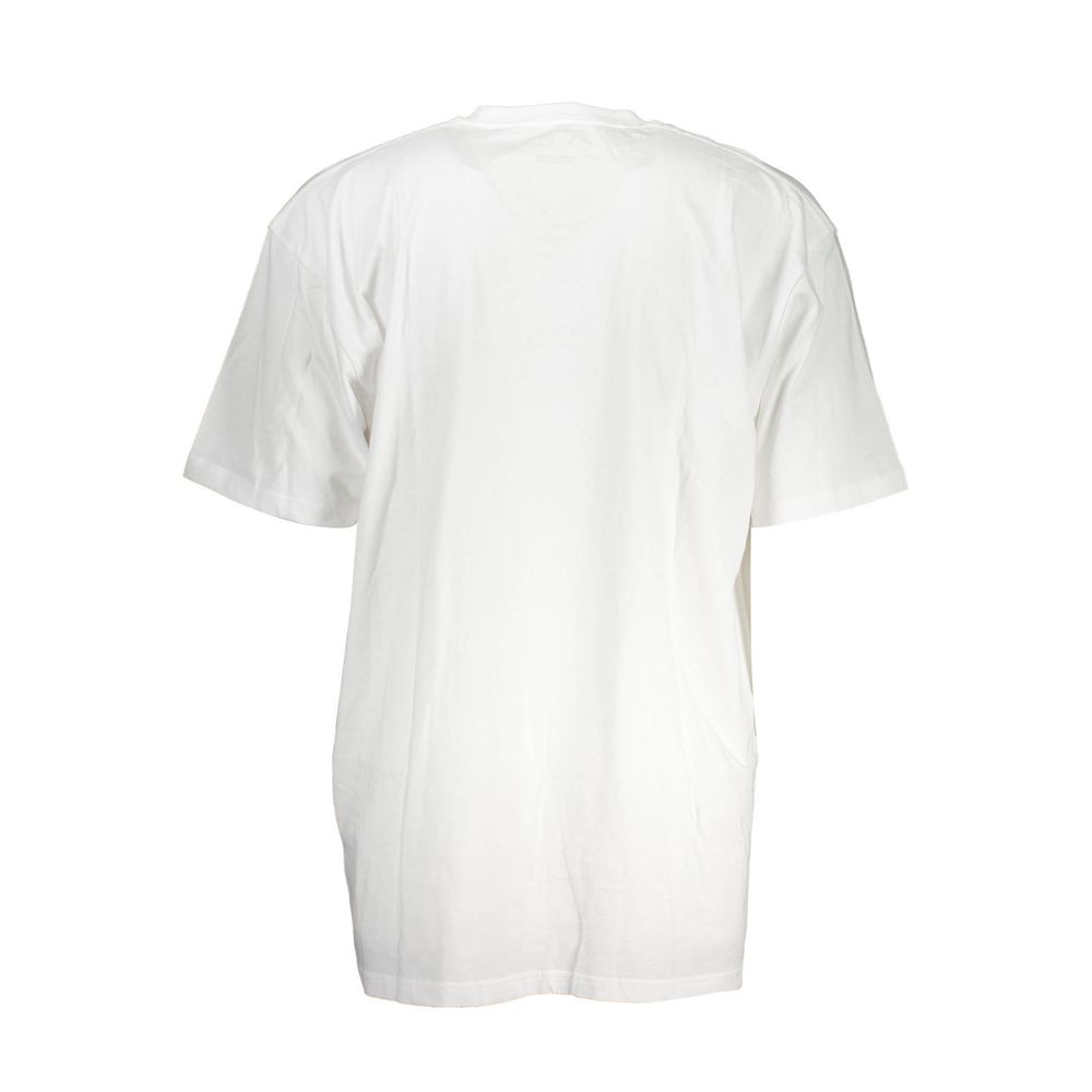 Weißes Herren-T-Shirt aus Baumwolle