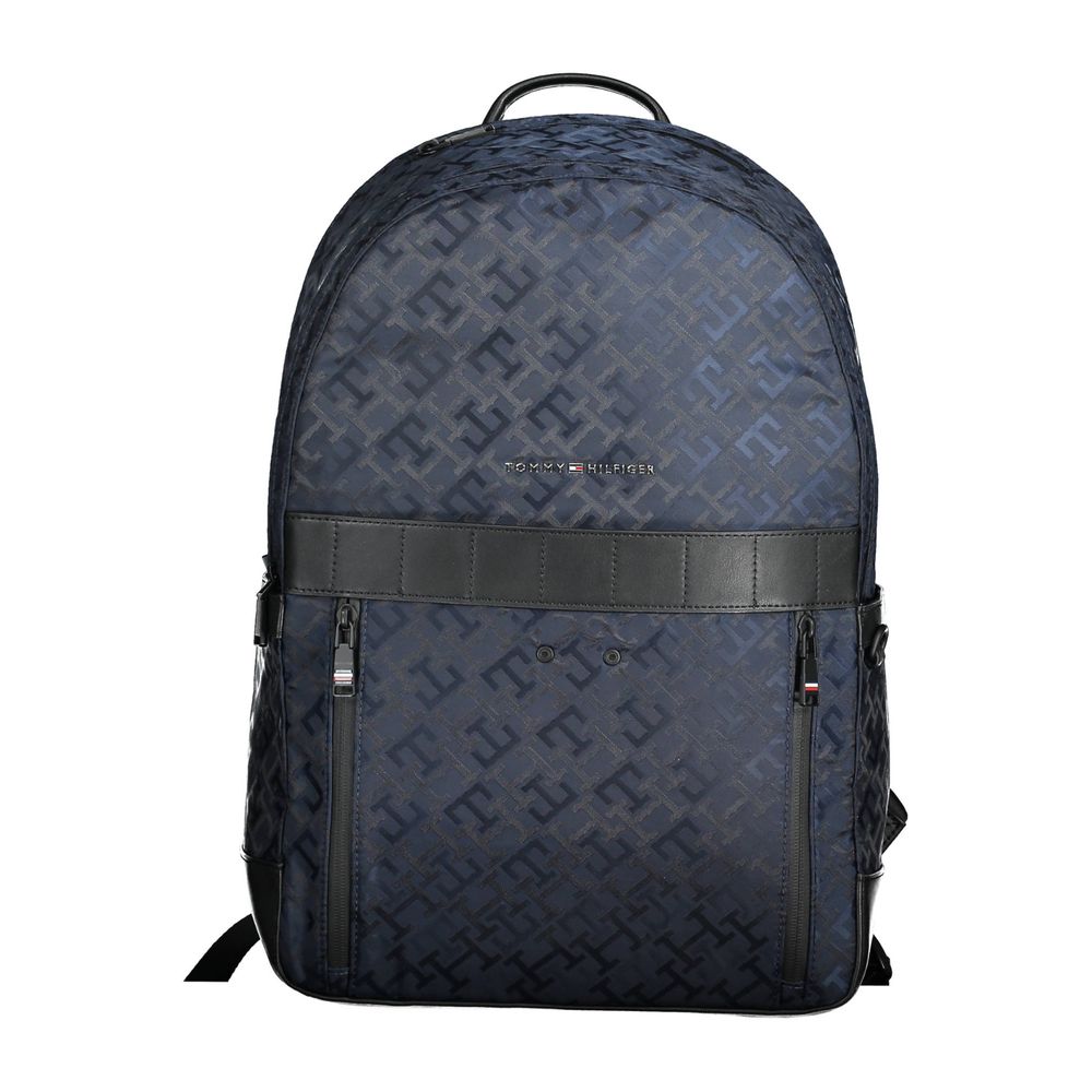 Blauer Polyester Herren Rucksack