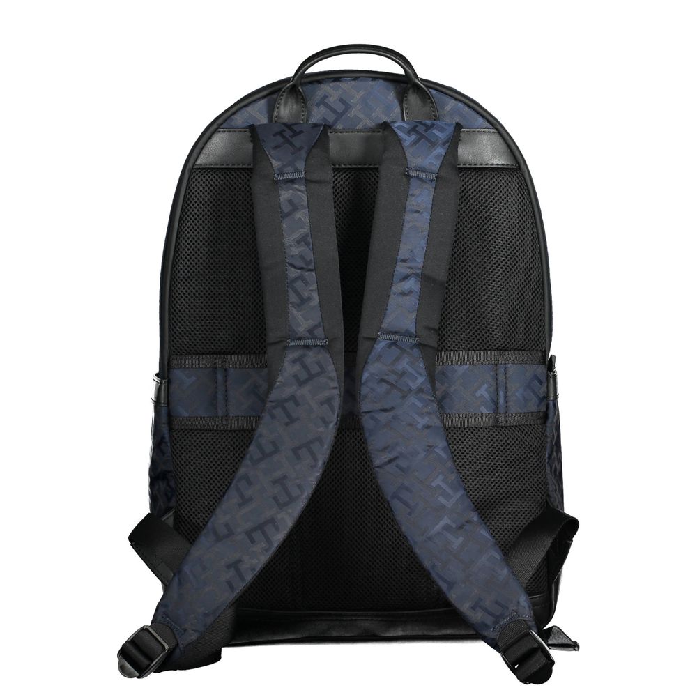 Blauer Polyester Herren Rucksack