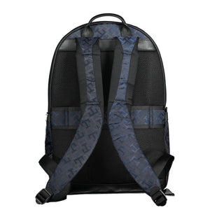 Blauer Polyester Herren Rucksack