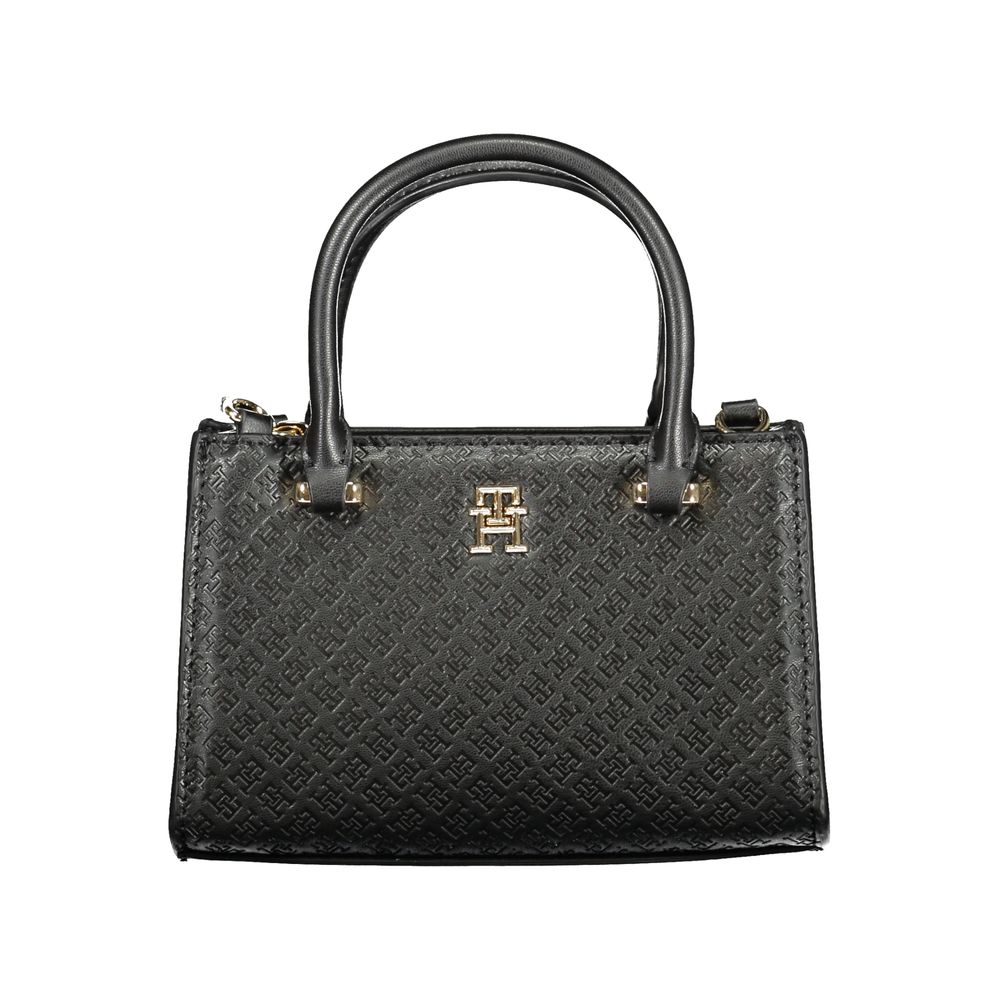 Schwarze Polyethylen Damenhandtasche