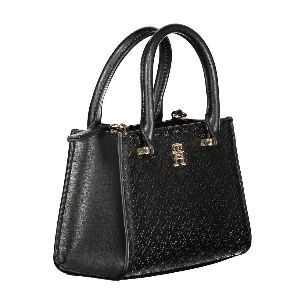 Schwarze Polyethylen Damenhandtasche