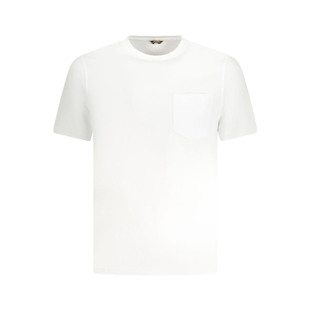 Weißes Baumwoll-T-Shirt