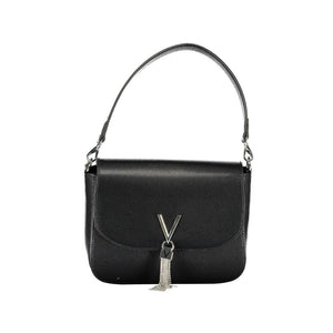 Schwarze Handtasche aus Polyethylen