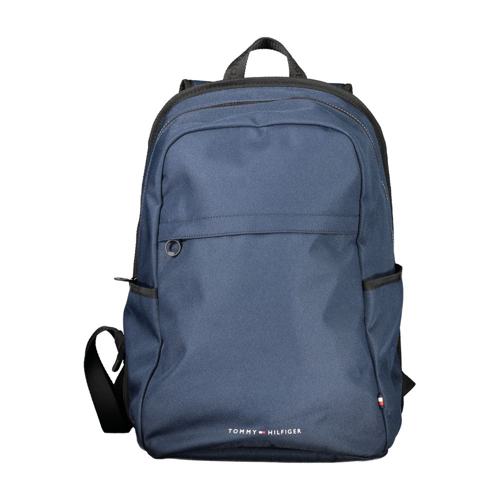 Blauer Polyester-Rucksack