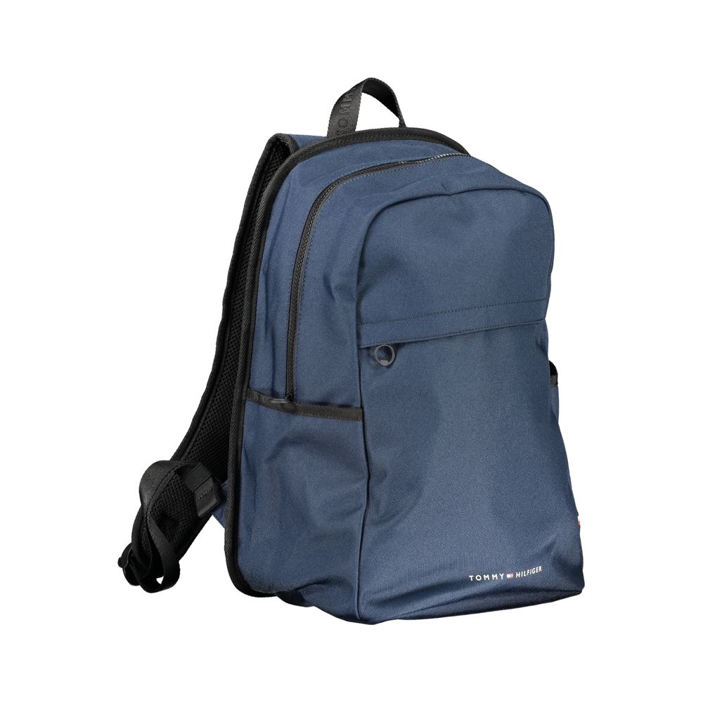Blauer Polyester-Rucksack