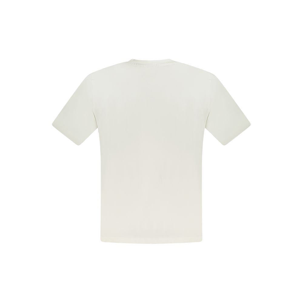 Weißes Herren-T-Shirt aus Baumwolle
