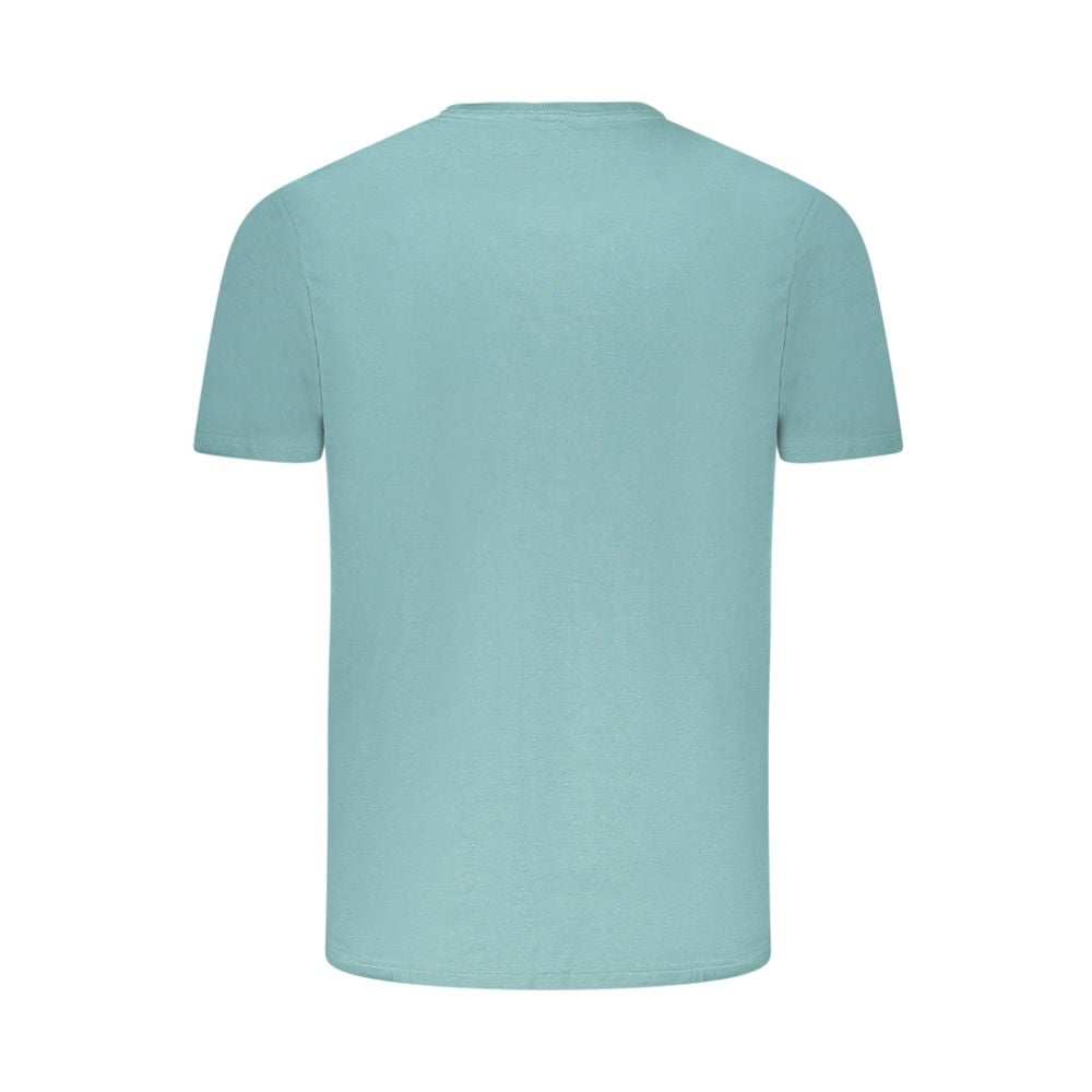 Grünes Herren-T-Shirt aus Baumwolle