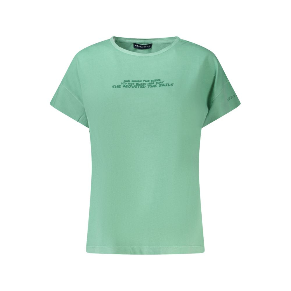 Grüne Baumwolloberteile und T-Shirts