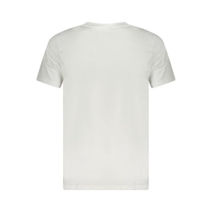 Weißes Herren-T-Shirt aus Baumwolle