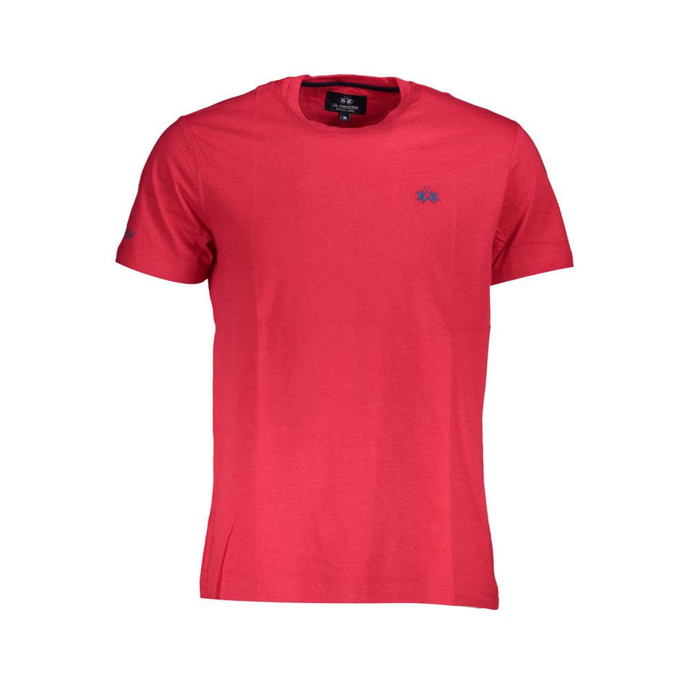 Rotes Herren-T-Shirt aus Baumwolle