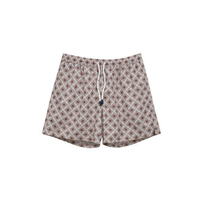 Pink Polyester Swim Short