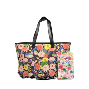 Schwarze Polyethylen Damenhandtasche