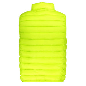 Elegante ärmellose grüne Polyamidjacke