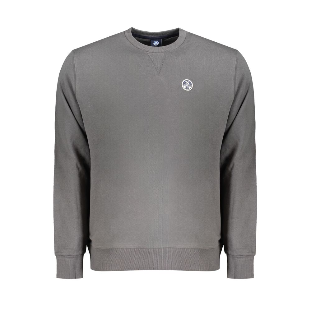 Brauner Baumwollpullover für Herren