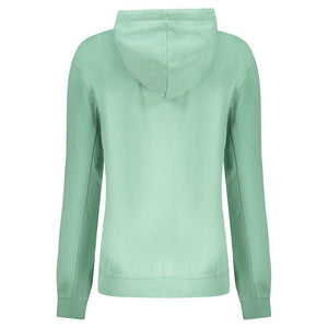 Grüner Baumwollpullover für Damen