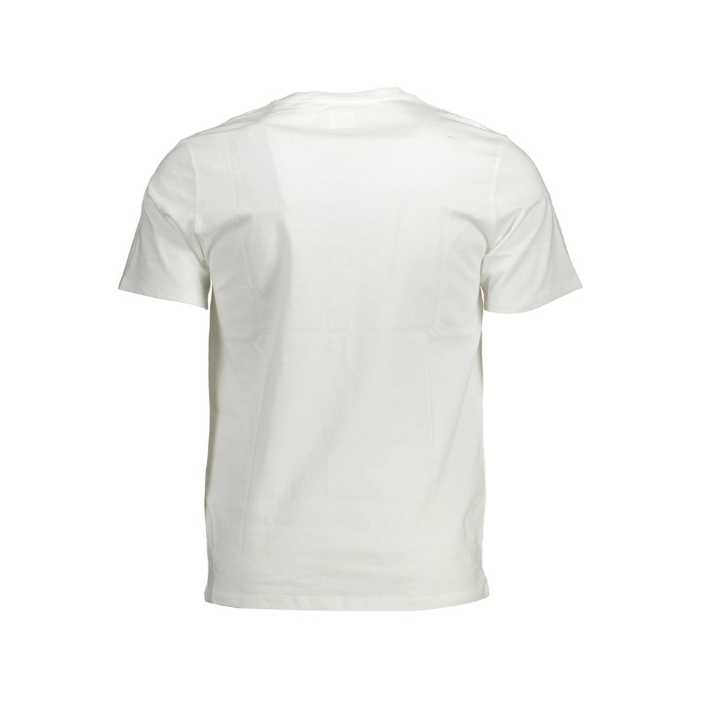 Weißes Herren-T-Shirt aus Baumwolle