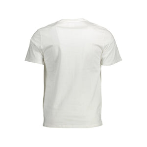Weißes Herren-T-Shirt aus Baumwolle