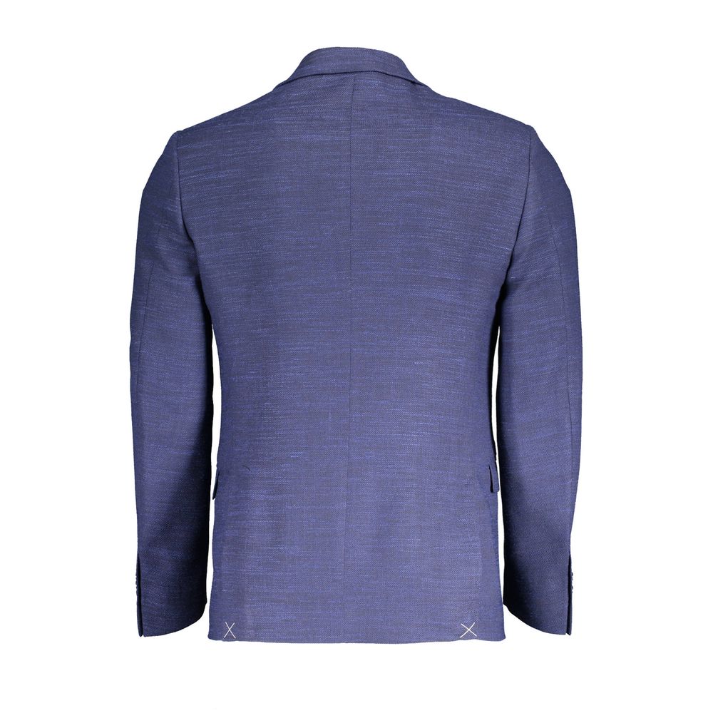 Blaue Polyesterjacken &amp; -mäntel