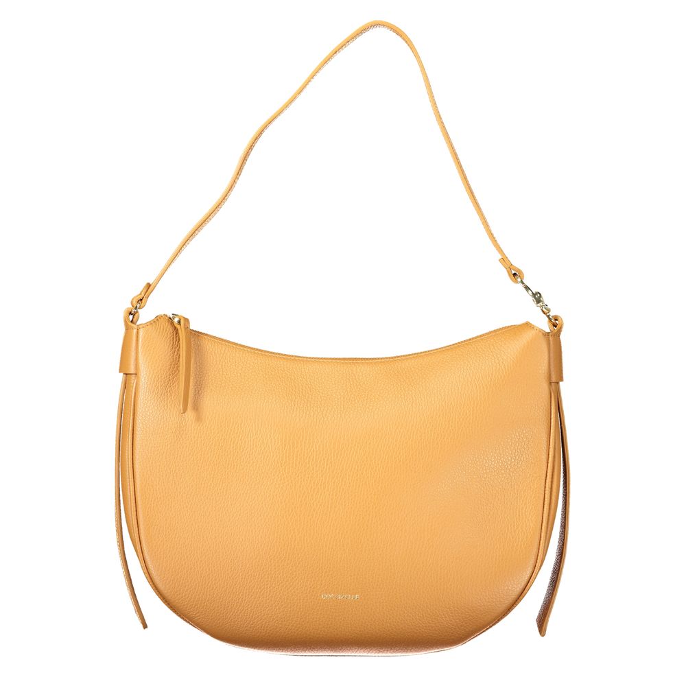 Braune Lederhandtasche