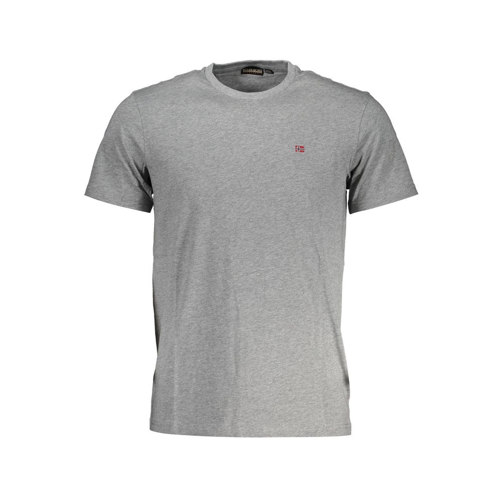 Braunes Herren-T-Shirt aus Baumwolle