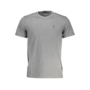 Brown Cotton Men T-Shirt