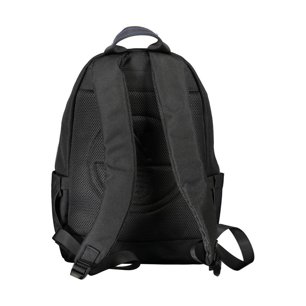 Schwarzer Polyester Herren Rucksack