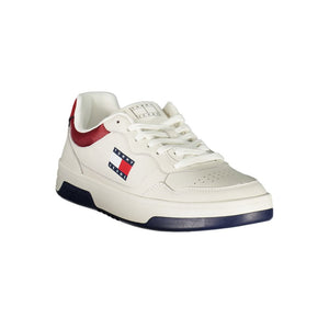 Weiße Leder Herren Sneaker