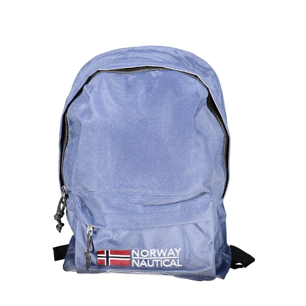 Blauer Polyester-Rucksack