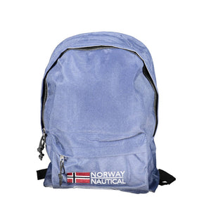 Blauer Polyester-Rucksack