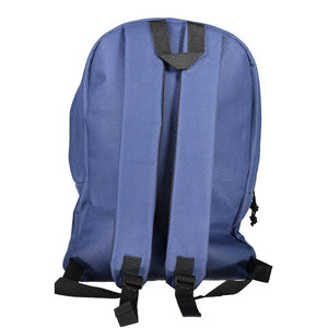 Blauer Polyester-Rucksack