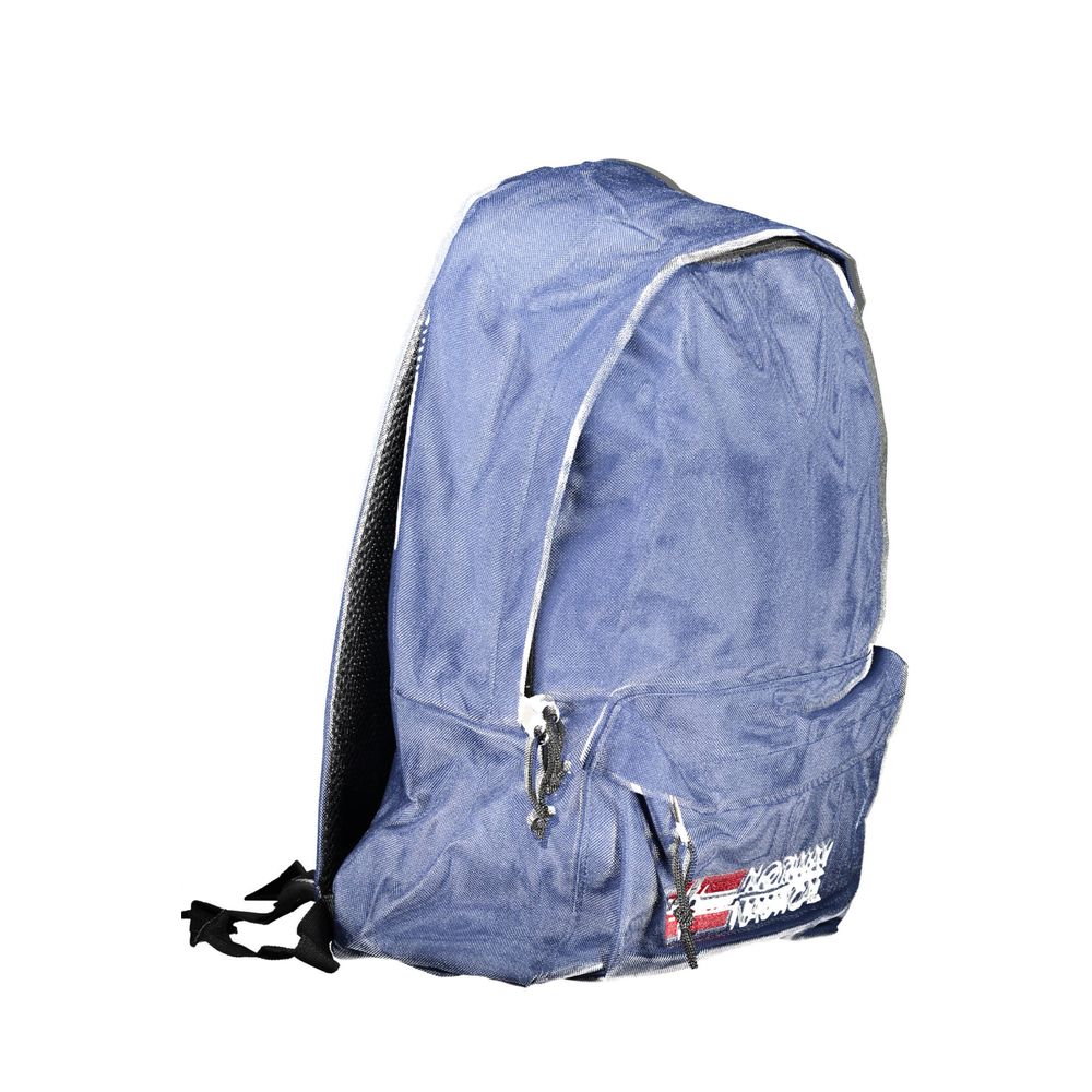 Blauer Polyester-Rucksack