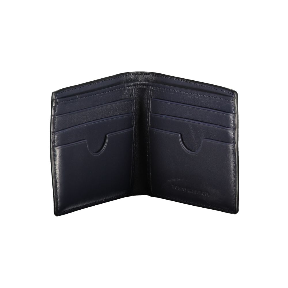 Schwarze Lederbrieftasche