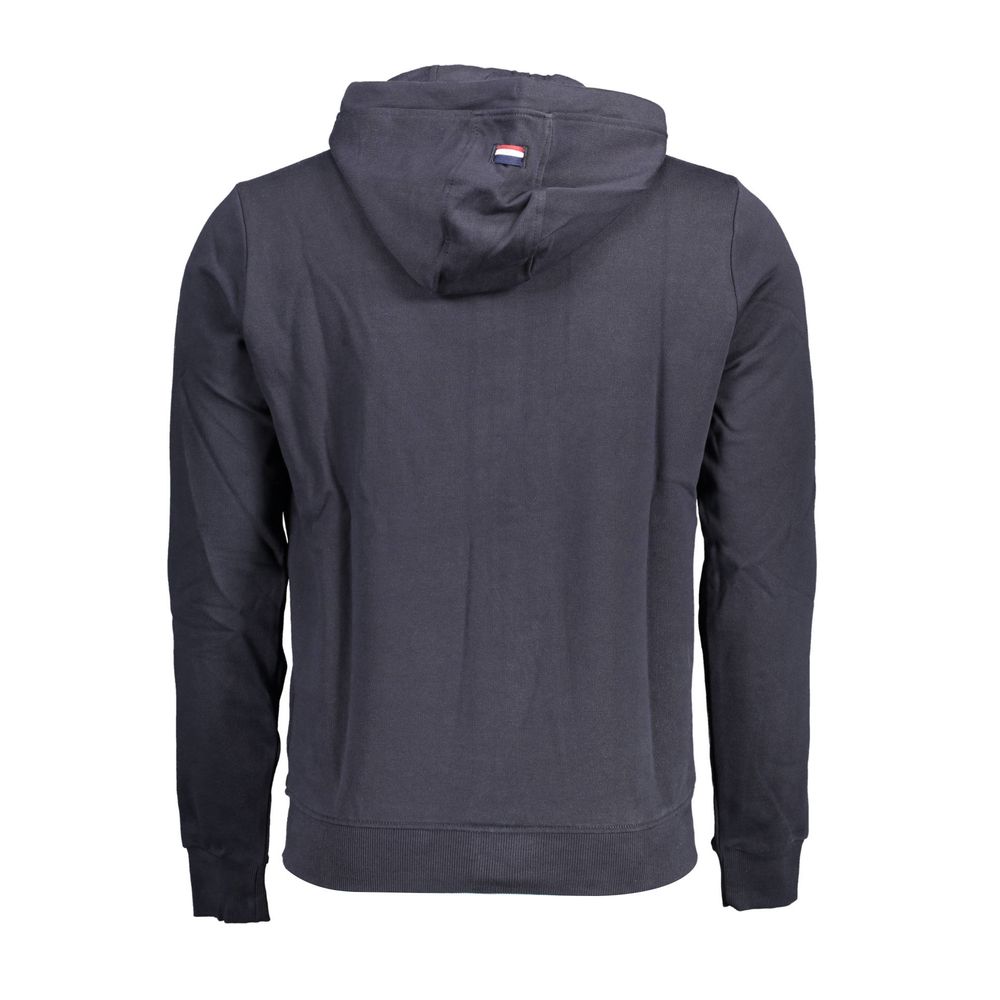 Blauer Baumwollpullover für Herren