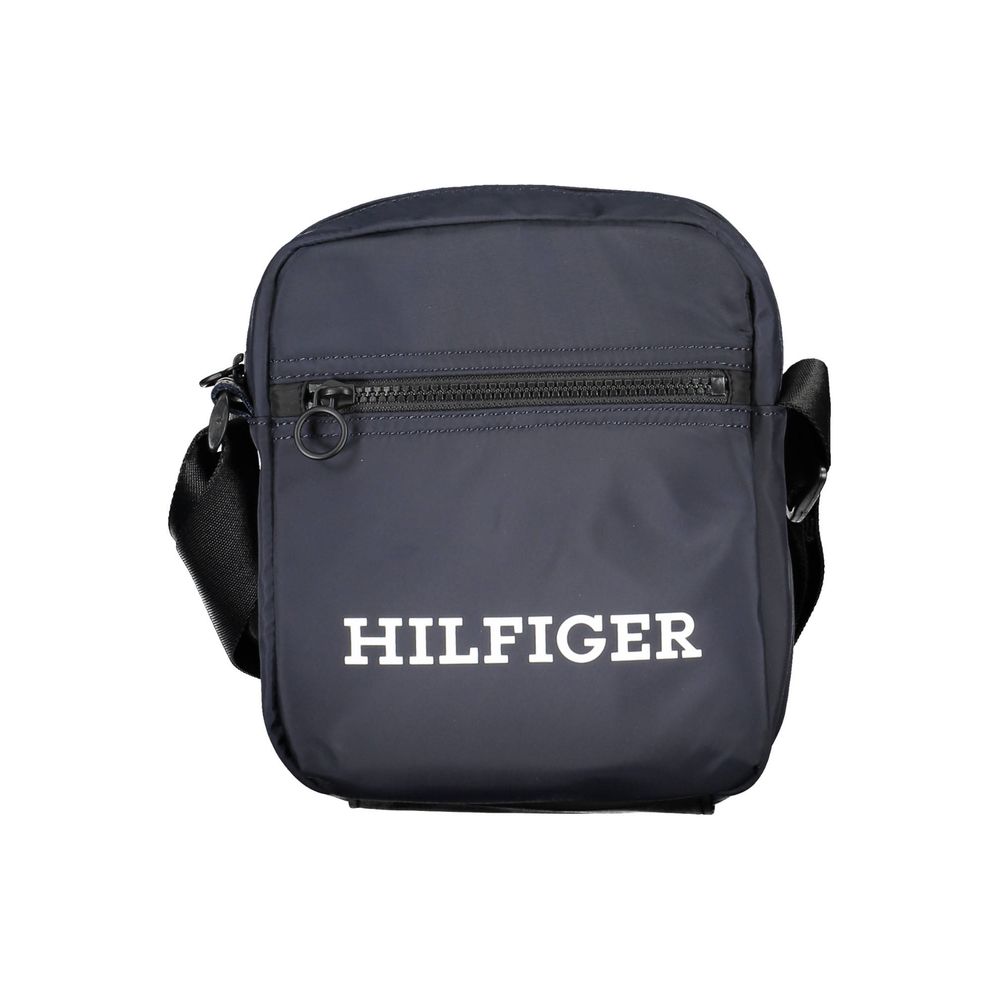 Blaue Polyester Herren Umhängetasche