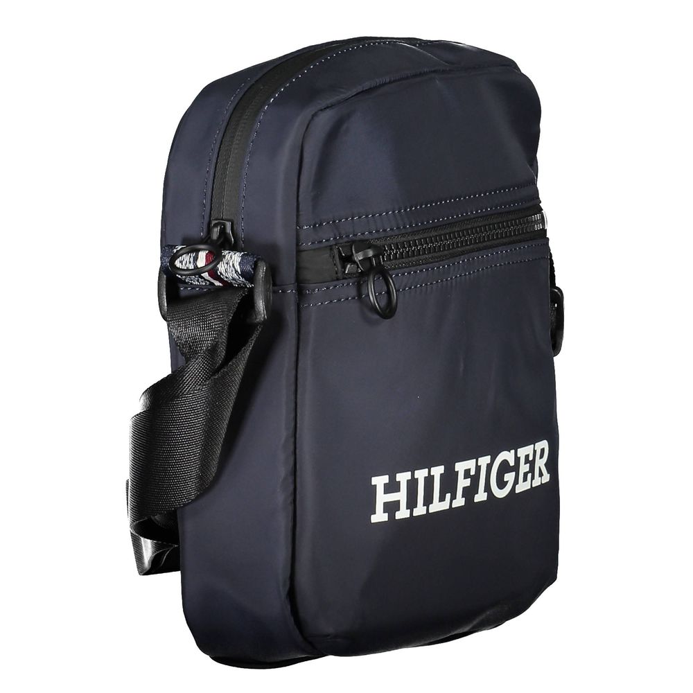 Blaue Polyester Herren Umhängetasche