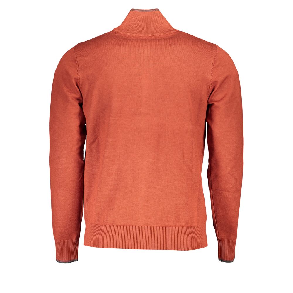 Eleganter Langarm-Cardigan mit Reißverschluss und Stickerei