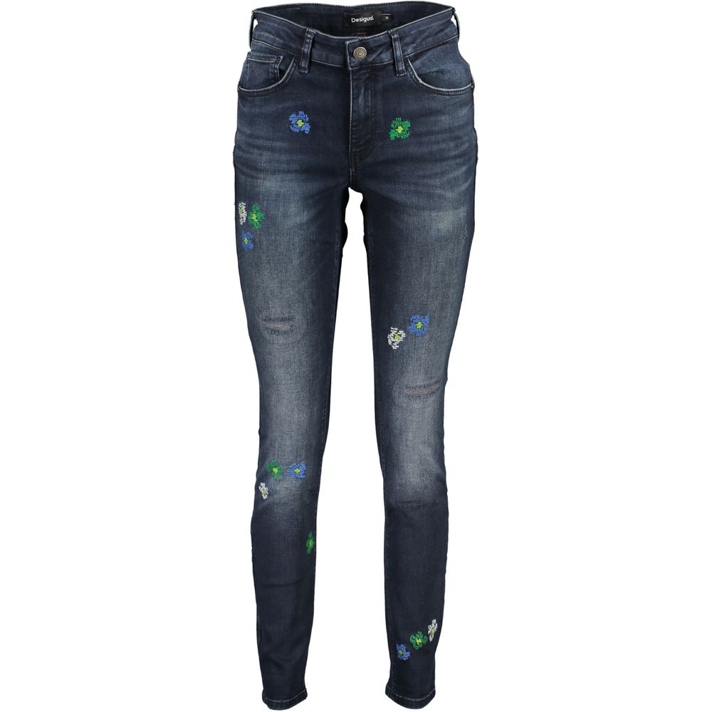 Blaue Jeans und Hose aus Baumwolle