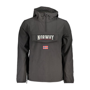 Schlanke Softshell-Kapuzenjacke für Herren