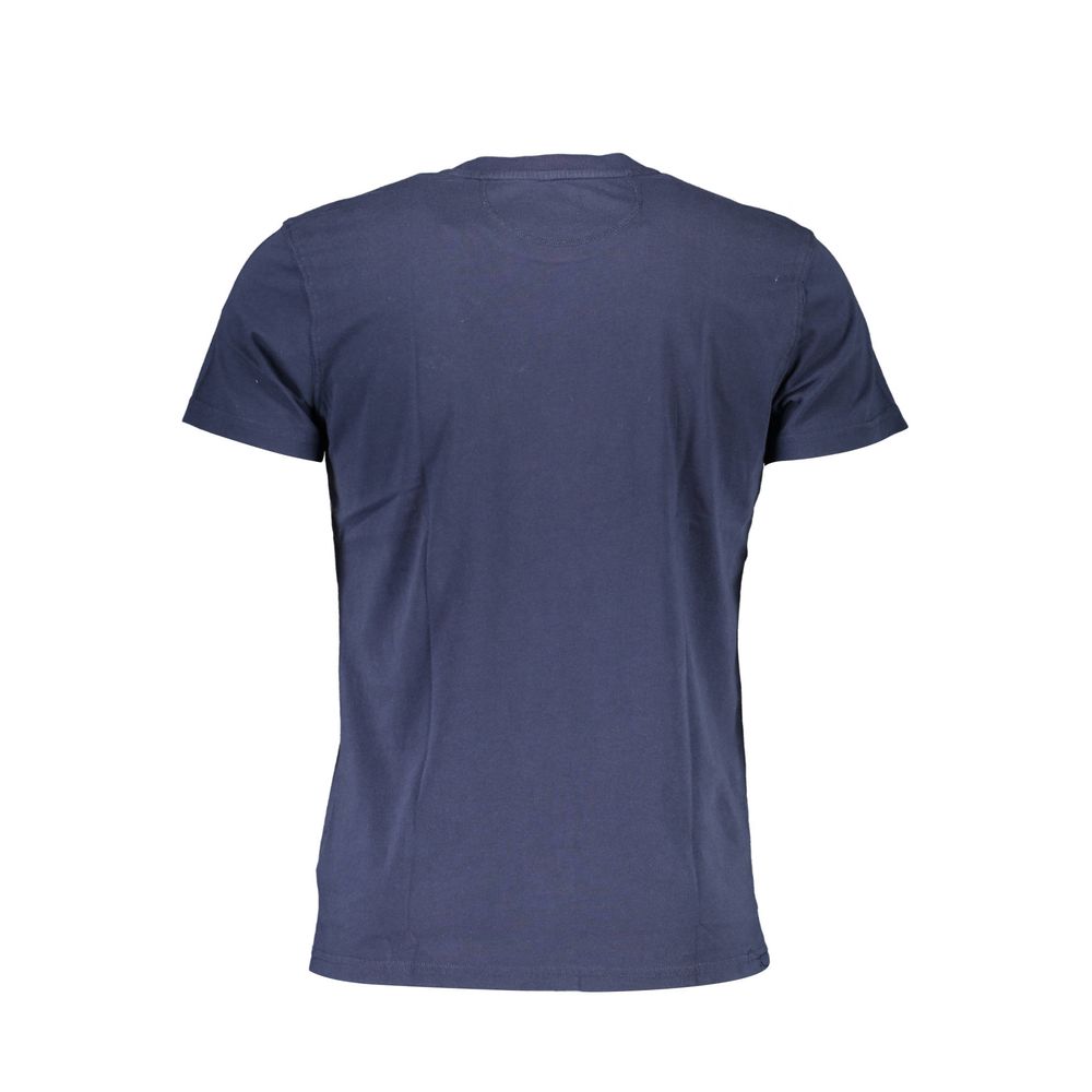 Elegantes Baumwoll-T-Shirt mit Rundhalsausschnitt und Stickerei