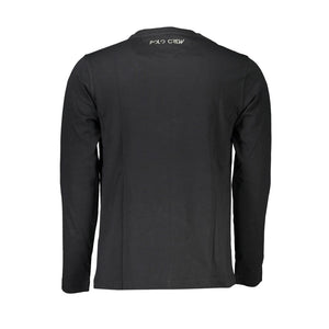 Klassisches T-Shirt mit Rundhalsausschnitt und Stickerei