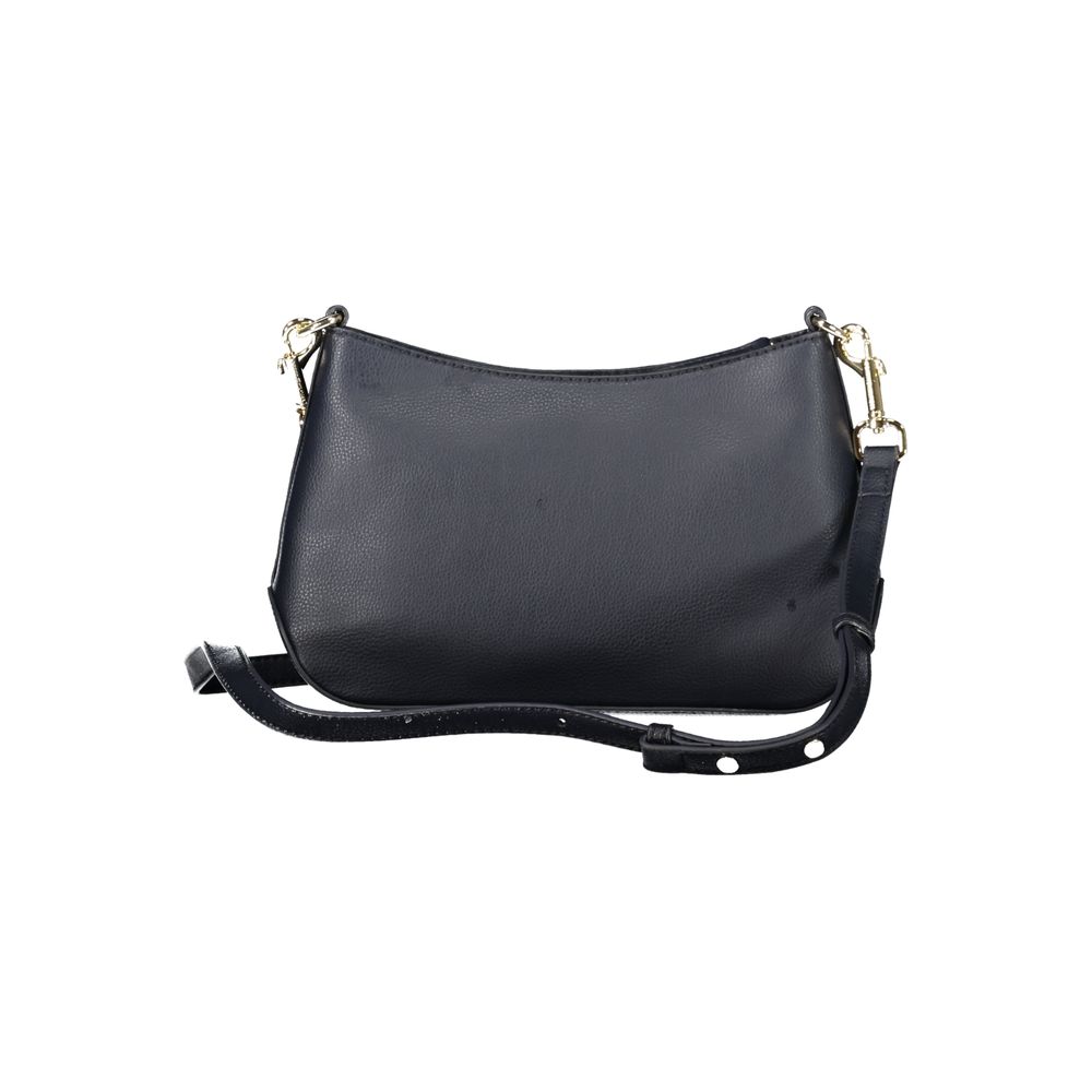 Blaue Polyester-Handtasche