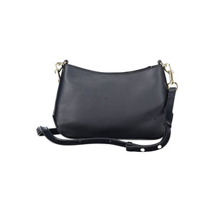 Blaue Polyester-Handtasche