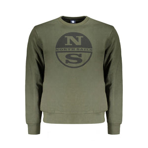Grüner Baumwollpullover