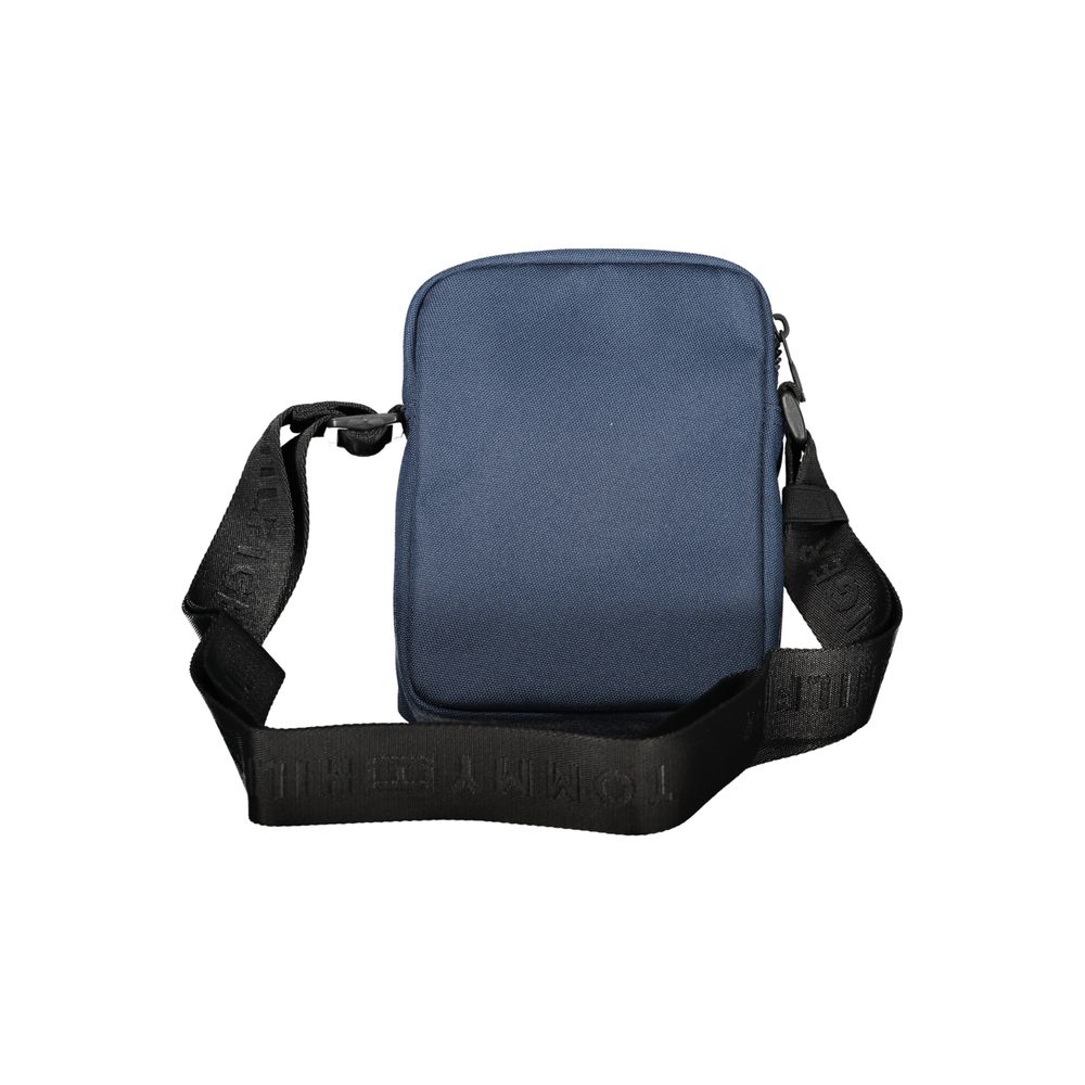 Blaue Umhängetasche aus Polyester