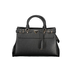 Schwarze Polyethylen Damenhandtasche